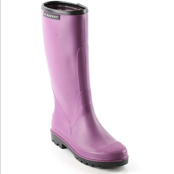 BURBERRY Rainboots. SAME DAY SHIPPING - Picture 2 of 6